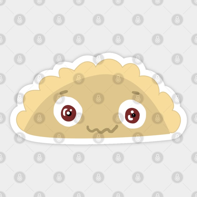 cute pierogi Sticker by Slavstuff